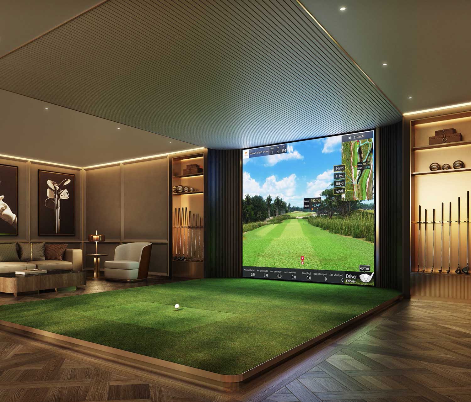 GOLF SIMULATOR ROOMS